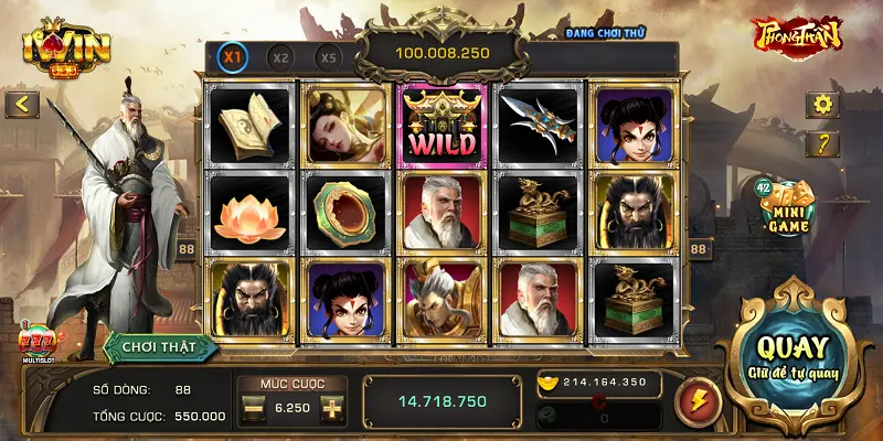 Cách tham gia giải đấu Slot Phong Thần tại iwin